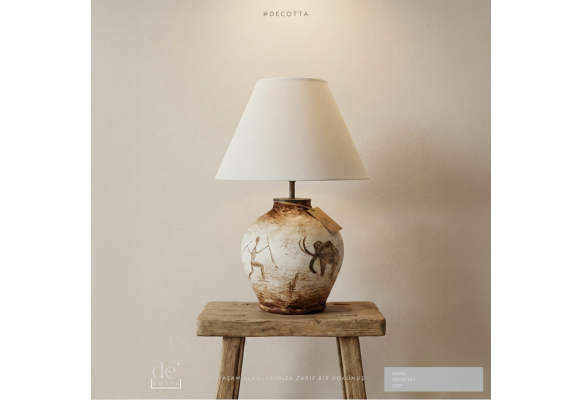 Tosk Terracotta Abajur